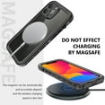 thumbnail image 3 of ELEHOLD Rugged Waterproof Case for iPhone 15 Pro 6.1 inch,Built-in Screen Protector 360° Full-Body Protection Shockproof Dustproof Waterproof Scratch-Resistant Case for iPhone 15 Pro,Black, 3 of 8