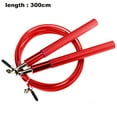 thumbnail image 2 of Jump Rope - Weighted Jump Rope - for Crossfit, Boxing - for Fitness - Jump Rope Workout red, 2 of 5
