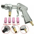 thumbnail image 4 of Sand Blasting Gun Sandblaster + 4pcs Ceramic Nozzles + Extra Iron Nozzle Tip Set, 4 of 5