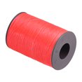 thumbnail image 3 of Thin Waxed Thread 175 Yards 0.45mm Polyester String Cord for Machine Sewing Hand Quilting Weaving, Coral Pink, 3 of 5