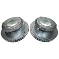thumbnail image 1 of Fits 2019-2022 Ram 3500 Power Stop Brake Rotor AR83100XPR Evolution; Drilled And Slotted Cross-Drilled; One Piece Design; Wheel Bolt Pattern 8 x 156 Millimeter; 5 Inch Hub Diameter, 1 of 4