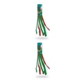 thumbnail image 1 of Wosthever Navidad Windsock Flexible Ligero Santa Claus Muñeco de nieve Viento Colgando Bandera Festival Celebraciones Decoraciones para el hogar Type4 NO4, 1 of 6