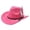 Hot Pink, variant on Xijirk Mens Cowboy Hat with Wide Curved Brim Band Western Hat for Travel Ranch Outdoor Camping Daily Casual Wear,Beige,M