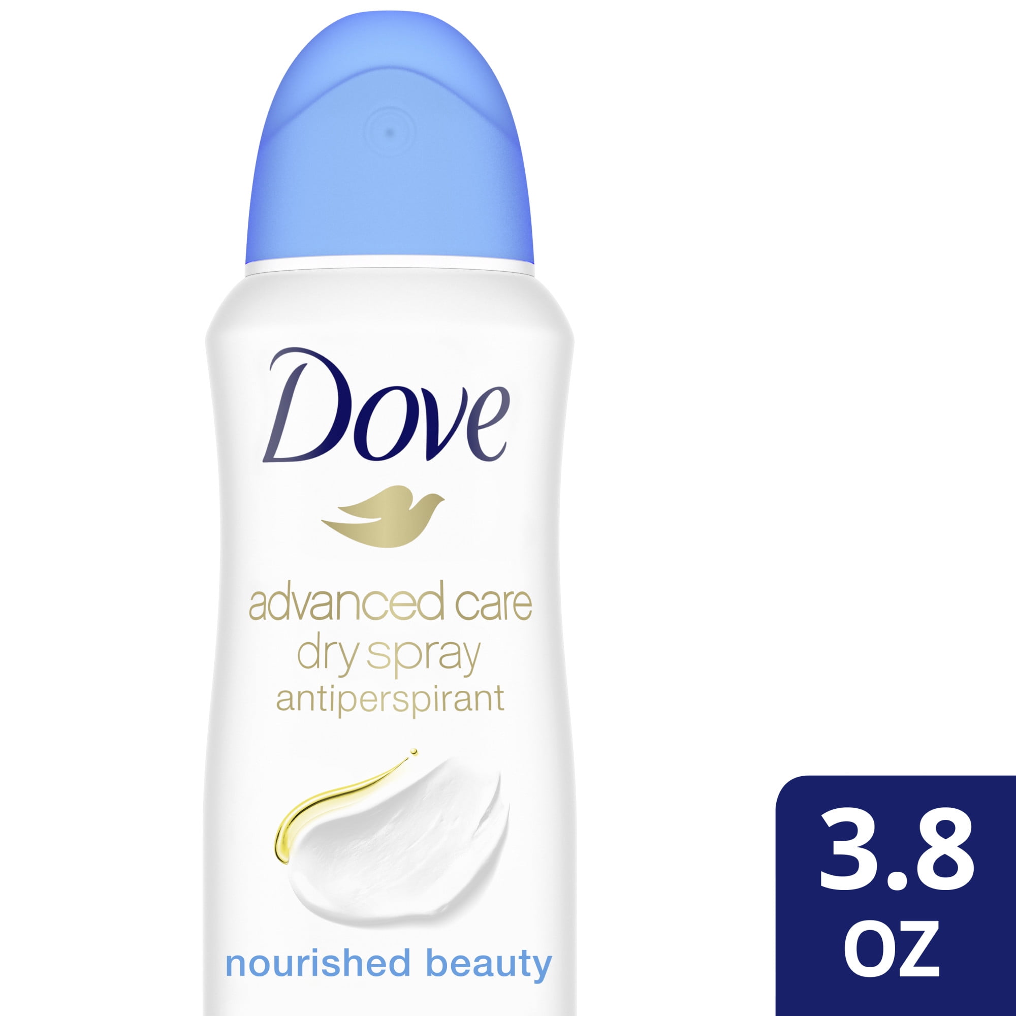 Dove Advanced Care Dry Spray Antiperspirant Deodorant Nourished Beauty, 3.8 oz