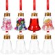 thumbnail image 2 of 12 bolas navideñas de licor: tarros de dulces rellenables, adornos para árbol de Navidad, adornos de plástico transparente para decoración navideña (forma de campana), 2 of 6