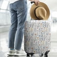 thumbnail image 2 of Pioneer Flower Floral Print Pattern Luggage Cover Fashion Suitcase Cover Baggage Covers Fit 25-28 Inch Luggage (Go Travel), 2 of 5