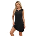 thumbnail image 5 of Wiholl Summer Dresses for Women 2026 Beach Vacation Fashion Lace Mini Tank Dress with Pockets, 5 of 9