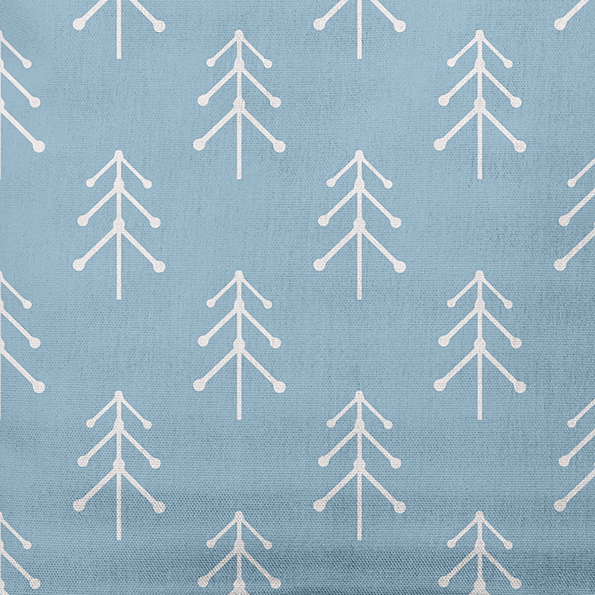 26" x 26" Simply Daisy Patterned Trees Winter Polyester Accent Pillow, Ice Qty 1