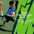 thumbnail image 5 of Franklin Sports NFL Seattle Seahawks Youth Flag Football Set, 5 of 8