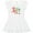 AA-White, variant on Inktastic Dear Santa I Can Explain Cute Snowman and Snowflakes Gift Baby Girl Dress
