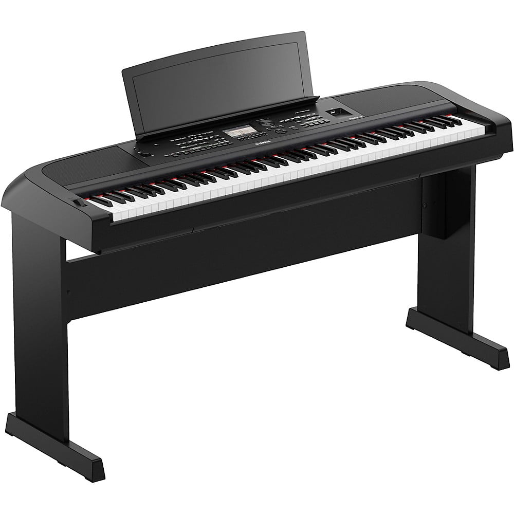 Yamaha DGX-670 88-Key Portable Grand Piano with Stand Black - Walmart ...