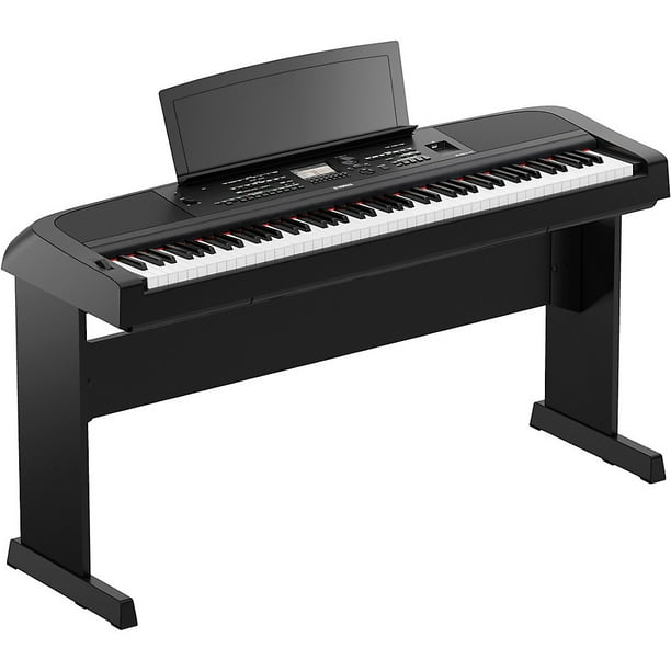 Yamaha DGX-670 88-Key Portable Grand Piano with Stand Black - Walmart