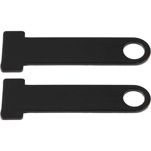 Correa para casco con bloqueo en D de acero inoxidable para motocicleta, bloqueo de acero universal (negro) Sailing Electrónica