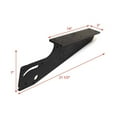 thumbnail image 4 of MasterCraft Boat Swim Platform Brackets 530978 | Black Aluminum (Kit), 4 of 5
