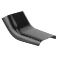 thumbnail image 5 of Cubierta del panel de ventilación de aire acondicionado trasero embellecedor estilo fibra de carbono apto para Tesla modelo 3 2017-2021, 5 of 5