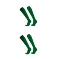 thumbnail image 2 of kurtrusly Football Socks With Style - Comfortable And Breathable For Field And Exercise Does Not Stuffy The Feet Solid Color Socks green Children's code 2Set, 2 of 6