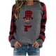 thumbnail image 2 of Pntutb invierno mujer Casual manga larga tops señoras Navidad Printv blusa tops Pntutb Pntutb-750, 2 of 9
