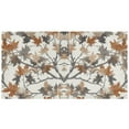 thumbnail image 3 of Brown Leaves Pattern 3 Ring Hardcover Binders 1.5in Round Rings for Letter-Size Folder Paper Organizer Pockets for Office Student Recipe, 3 of 9