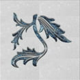 thumbnail image 1 of Ahgly Company Machine Washable Indoor Square Transitional Roman Silver Gray Area Rugs, 3' Square, 1 of 7