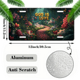 thumbnail image 2 of 1 Pcs 2D Flat License Plate Covers & Frames, GOD IS LOVE Scene For Decorative Front, Waterproof For Decoration Aluminum License Plate Covers & Frames Cover For Men Women, 12" X 6", 2 of 7