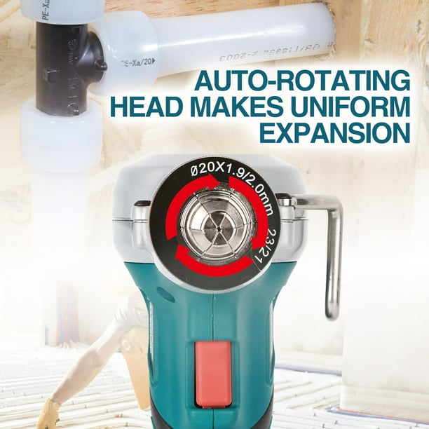 ZUPPER 18V Pro PEX Expansion Tool Kit with 1/2