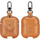 thumbnail image 1 of Charging Case Cover for Apple Airpods , PU Leather Case Compatible with Apple Airpods 1 / 2 Charging Case - Yellow, 1 of 4