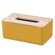 thumbnail image 1 of Tissue Holder Rectangular Tissue Box With Wooden Cover Home Facial Tissue Cases, 1 of 4