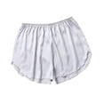 thumbnail image 2 of rygai Safety Pant Elastic Waist s Intimacy Fashion Women Summer Cool Shorts Female Intimacy Clothes ,Gray M, 2 of 8