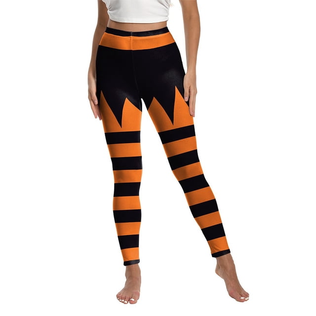 WILLBEST Pantalones de Yoga de Cintura Alta con Estampado de Christmas para Mujer, Leggings Elásticos Y Cómodos para Entrenamiento, para Uso Informal En Todas Las Estaciones. Chica