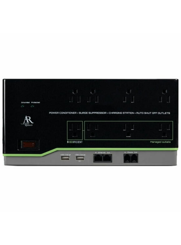 Acoustic Research 8-Outlet EcoFicient Surge Protector with EcoFicient