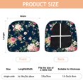 thumbnail image 3 of Pioneer Flower Seat Covers for Dining Room Chairs Set Of 6,Stretch Printed Washable Chair Seat Cover with Elastic Ties and Button,Removable Waterproof Couch Cushion Covers, 3 of 6