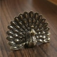 thumbnail image 7 of PatungKu Peacocks Decors Figurines Brass Statue Peacocks Decorative Objects for Living Room,Bookshelf,Side Table Decorations, 7 of 7