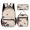 Rose Pattern, variant on HEHOME 3-in-1 Backpack Set, Includes Bookbag, Insulated Lunch Bag, and Pencil Case,Rose Pattern