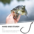 thumbnail image 3 of MasteelfCA 100Pcs Professional Fishing Gear Wear-resistant Fish Hooks Convenient Angling Hooks, 3 of 7