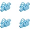 thumbnail image 1 of Bisbai 4 Pack Pencil Grips Pencil Grips for Handwriting Posture Correction Training Writing AIDS Handwriting Aid Tools for Training Pen Holding Posture Correction Tools,Blue, 1 of 5