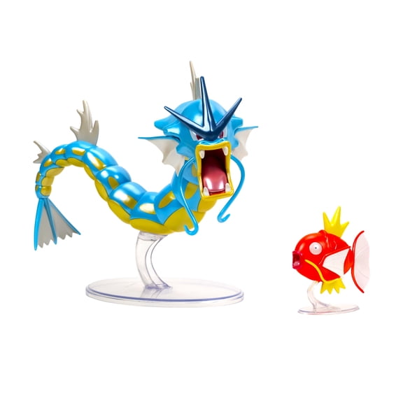 Pack de Evolución Pokémon Jazwares Select Magikarp y Gyarados