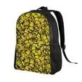 thumbnail image 2 of Easygdp Yellow Butterflies Mochila Versátil y Elegante: Comodidad, Almacenaje y Durabilidad para la Universidad, Trabajo, Viajes y Uso Diario, 2 of 8