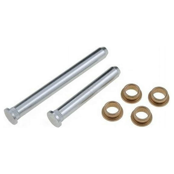 Door Hinge Pin & Bushing Kit - Compatible with 1984 - 1993 Dodge D250 1985 1986 1987 1988 1989 1990 1991 1992