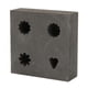 thumbnail image 2 of Moldes De Fundición, Estabilidad Térmica, Compacto, Portátil, Resistente A La Corrosión, Molde De Grafito Con Forma Floral Para Aluminio Para Plata Amonsee Otros, 2 of 8