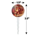 thumbnail image 6 of Christmas Holiday Santa Milk and Cookies Cupcake Picks Toppers Decoration Set of 6, 6 of 7