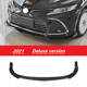 thumbnail image 3 of piezas de alerón divisor de parachoques delantero ABS negro brillante o con apariencia de carbono para TOYOTA Camry 8th 2018-2021, 3 of 5