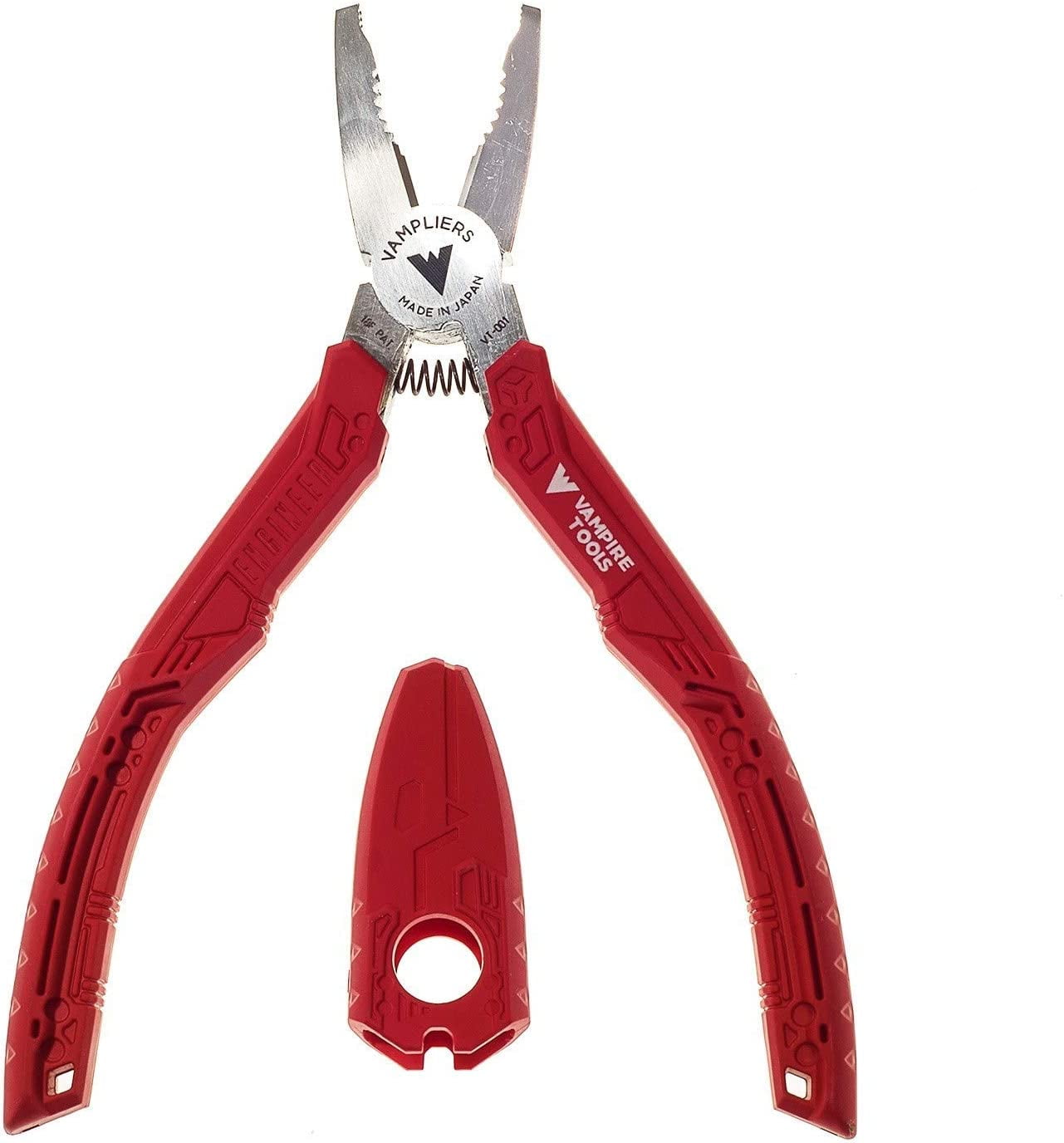 VAMPLIERS 2-PC Specialty Screw Extraction Pliers Set: Includes JAWZ 7.5" Vise-Grip Locking Pliers + 6.25" Multipurpose Pliers with Wire Cutter and Vampliers Tool Pouch: VT-001-S2LP.