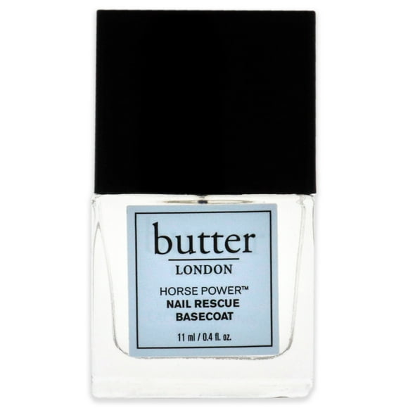 Horse Power Nail Rescue Base Coat by Butter London for Women - 0.4 oz Nail Treatment Butter London Butter London Butter London