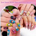 thumbnail image 4 of 12 Colors Double-Ended  Polish Pens, Quick Dry    Markers for Nails, Fine Tip Liner Brush & Dotting Tool Set for DIY  Art Drawing, 4 of 6
