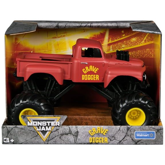 Monster Jam, Official Grave Digger Monster Truck Vehicle in 1:24 Scale
