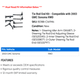 thumbnail image 2 of Tie Rod End Kit - Compatible with 2003 GMC Sonoma RWD, 2 of 2