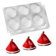 thumbnail image 1 of Molde de Silicona para Gorro de Navidad Ganfancp 2020 1*6Pcs, 1 of 5