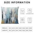thumbnail image 5 of Nawypu Abstract Pillow Covers Modern Striped Abstract Throw Pillow Cover Grey Blue Pillow Cushion Cases Soft Comfortable Farmhouse Pillowcases for Sofa Couch Living Room Bedroom Office, 5 of 5