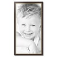 thumbnail image 2 of ArtToFrames 19" x 37" Mahogany and Gold Slope Picture Frame, 19x37 inch Brown MDF Poster Frame (WOM-4447), 2 of 8