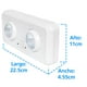 thumbnail image 4 of Lámpara LED, de Emergencia 2 Faros, 400 lm Iusa 27025, 4 of 4
